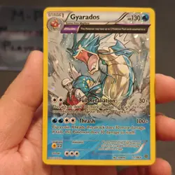 Gyarados COSMO Holo Rare XY - Ancient Origins 21/98 MP MODERATELY PLAYED POKEMON - Image 3