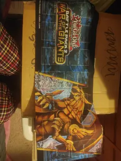 YUGIOH Battle Pack 2 War of the Giants Winged Dragon of Ra Playmat Lightly Used - Image 1