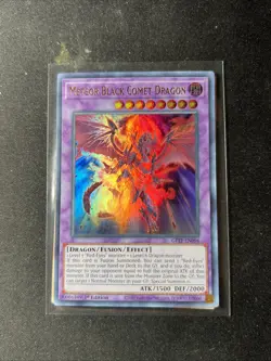 Yugioh - Meteor Black Comet Dragon - GFTP-EN096 Ultra Rare 1st Ed NM - Image 1