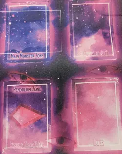 Yugioh Duel 2 Player Playmat Shadow Realm Master Rule 4 TCG Mat All Zones - Image 5