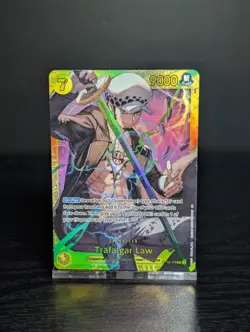 One Piece TCG Trafalgar Law OP10-119 SEC Royal Blood - Image 1