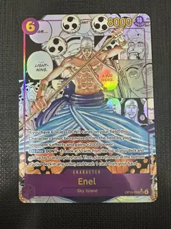 Enel OP15-118 Manga Alt Art Adventure on KAMI’s Island ONE PIECE ENGLISH OP15 - Image 1