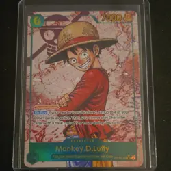 Monkey.D.Luffy OP13-118 Carrying on His Will Alt Art Foil Secret Rare 7000 - Image 1