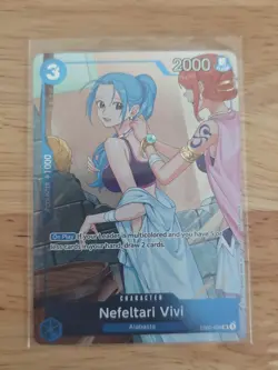 Nefeltari Vivi EB02-026 SR Foil One Piece Extra Booster: One Piece Heroines NM - Image 1