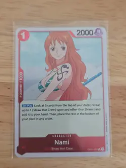 Nami OP01-016 R Foil One Piece Romance Dawn English NM - Image 1