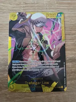 One Piece TCG Trafalgar Law OP10-119 SEC Royal Blood - Image 1