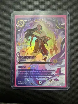 Pocahontas Peacekeeper Disney Lorcana TCG Winterspell Iconic - Image 1