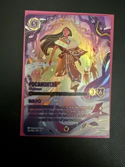 Pocahontas Peacekeeper Disney Lorcana TCG Winterspell Iconic - Image 3