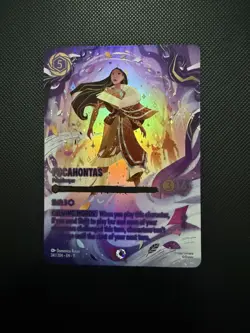 Pocahontas Peacekeeper Disney Lorcana TCG Winterspell Iconic - Image 4