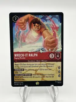 Wreck-It Ralph Raging Wrecker 103/204 Winterspell Legendary Disney Lorcana TCG - Image 1