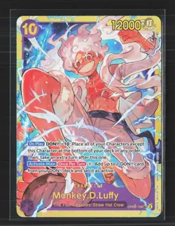 One Piece Card Game Awakening of the New Era Monkey.D.Luffy SEC OP05-119 - Image 1