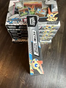Pokemon Black Bolt & White Flare Victini Illustration Collection Box SV Sealed - Image 2