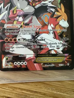 Pokemon Team Magma's Groudon EX Ultra Rare Holo 2015 15/34 Card - Image 2