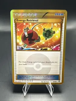 Pokemon Energy Retrieval 99/98 XY Ancient Origins Holo Card - Image 1