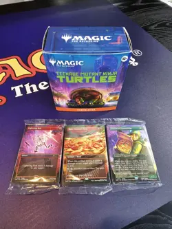 Pre-Release Pack Teenage Mutant Ninja Turtles TMT MTG And 1 Promo Card (Choice) - Image 2