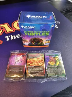 Pre-Release Pack Teenage Mutant Ninja Turtles TMT MTG And 1 Promo Card (Choice) - Image 3