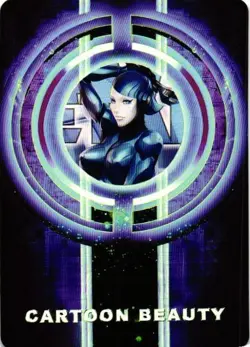 HEAVY METAL Cartoon Beauty HOLOGRAPHIC Goddess Story Custom Art Collectible Card - Image 2