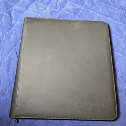 Card Binder Collection Pocket Trading Card Zip Binder 480 Cards Premium (Black) - Image 1