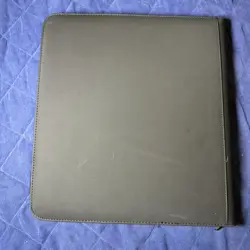 Card Binder Collection Pocket Trading Card Zip Binder 480 Cards Premium (Black) - Image 2