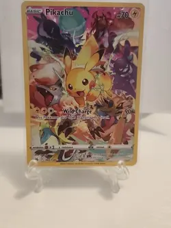 Pokemon Pikachu TCG Card Crown Zenith Secret Rare 160/159 - Image 1