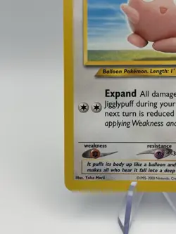 Pokemon TCG Jigglypuff Neo Destiny 44/105 Regular Unlimited Card - Image 4