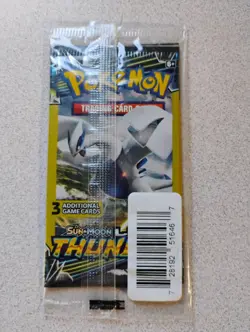 2018 | Pokemon | Sun & Moon: Lost Thunder 3-Card Booster Pack | TCG | New - Image 2