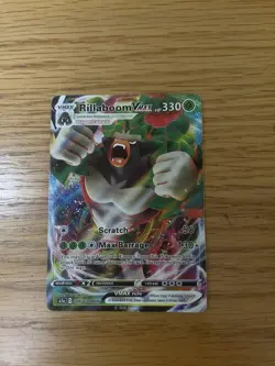 Rillaboom VMAX Fan Art Pokemon Card - Image 1