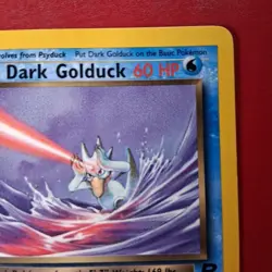 Dark Golduck 37/82 Team Rocket Regular First Edition Pokemon Card Lp - Image 3