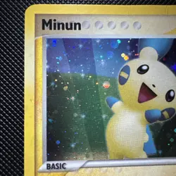 Minun 6/12 EX Trainer Kit 2 Plusle & Minun Deck Vintage 2006 Pokemon Card MP/HP - Image 2