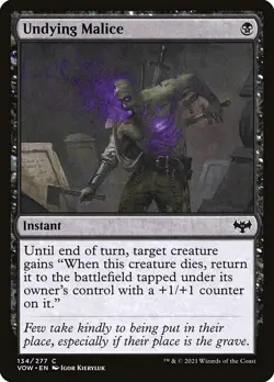 [MTG] Undying Malice (134) (VOW) LP-HP - Image 1