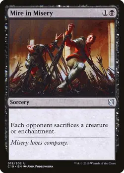 [MTG] Mire in Misery (019) (C19) LP-HP - Image 1