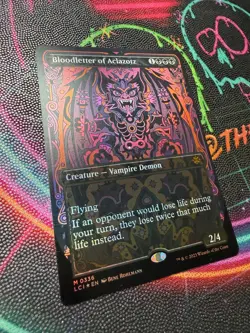 Bloodletter of Aclazotz (Borderless) [The Lost Caverns of Ixalan] Magic MTG FOIL - Image 3