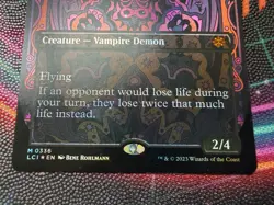 Bloodletter of Aclazotz (Borderless) [The Lost Caverns of Ixalan] Magic MTG FOIL - Image 4