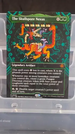 Magic: The Gathering The Skullspore Nexus Mythic Green Borderless Lost Caverns … - Image 1