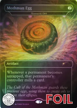 Mothman Egg - Mesmeric Orb - Secret Lair Fallout - 2457 - NM Foil - Image 1