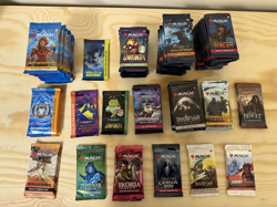 HUGE Lot of 98 MTG Magic Variety Play, Draft, Collector Booster Packs READ DESC. - Image 2