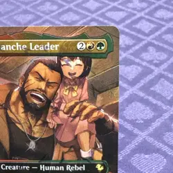 Barret, Avalanche Leader (Borderless) (Chocobo Track Foil) Commander: Final... - Image 3