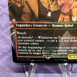 Barret, Avalanche Leader (Borderless) (Chocobo Track Foil) Commander: Final... - Image 5