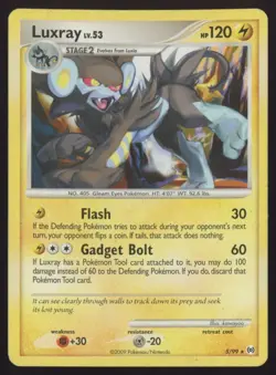 Pokemon Arceus Luxray #5/99 Rare - Image 1
