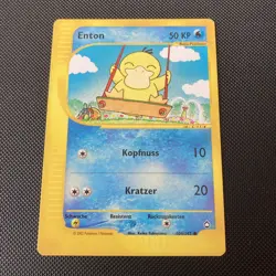 Enton 104/147 Mint Aquapolis 2003 Deutsch Pokemon - Image 1