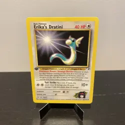 Erika's Dratini 42/132 - Pokemon 1st Edition Gym Heroes | Near Mint - Image 1