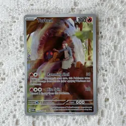 Torkoal 172/167 Illustration Rare Twilight Masquerade Pokemon Card NM - Image 1