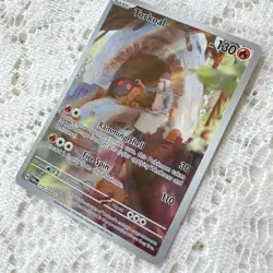 Torkoal 172/167 Illustration Rare Twilight Masquerade Pokemon Card NM - Image 2