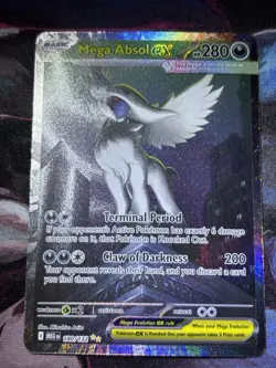 Pokemon TCG Mega Absol EX 180/132 Special Illustration Rare Holo - Image 2