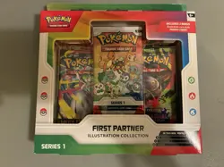 Pokemon TCG First Partner Illustration Collection Series 1; New and Sealed - Image 1