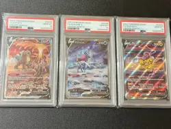 SEQUENTIAL PSA 10 Crown Zenith Entei V GG36 Suicune V GG38 Raikou V GG41 Pokemon - Image 1