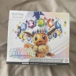 Pokemon Prismatic Evolutions Elite Trainer Box - Image 1