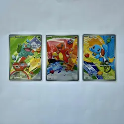 Pokemon TCG First Partner Illustration Collection Series 1| Kanto GEN 1 Starters - Image 1
