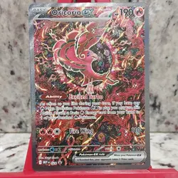 Pokemon Oricorio ex Promo Full Art Holo Me: Mega Evolution 024 Basic Fire 190HP - Image 1