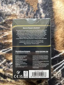 Pokemon Mega Evolution Perfect Order Sealed Booster Bundle In Hand - Image 2